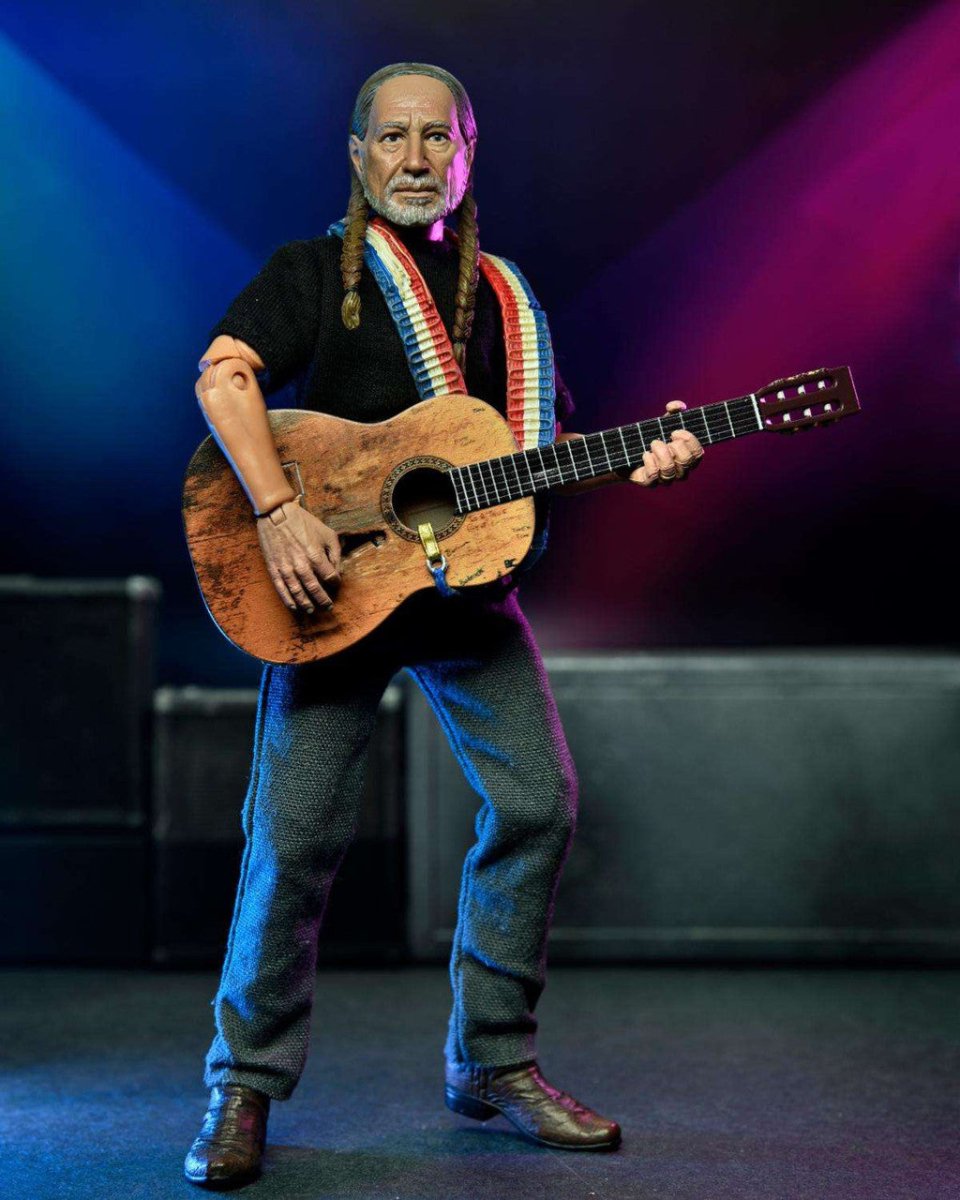 Willie Nelson - 8" Clothed Action Figure - The Last Toy Store