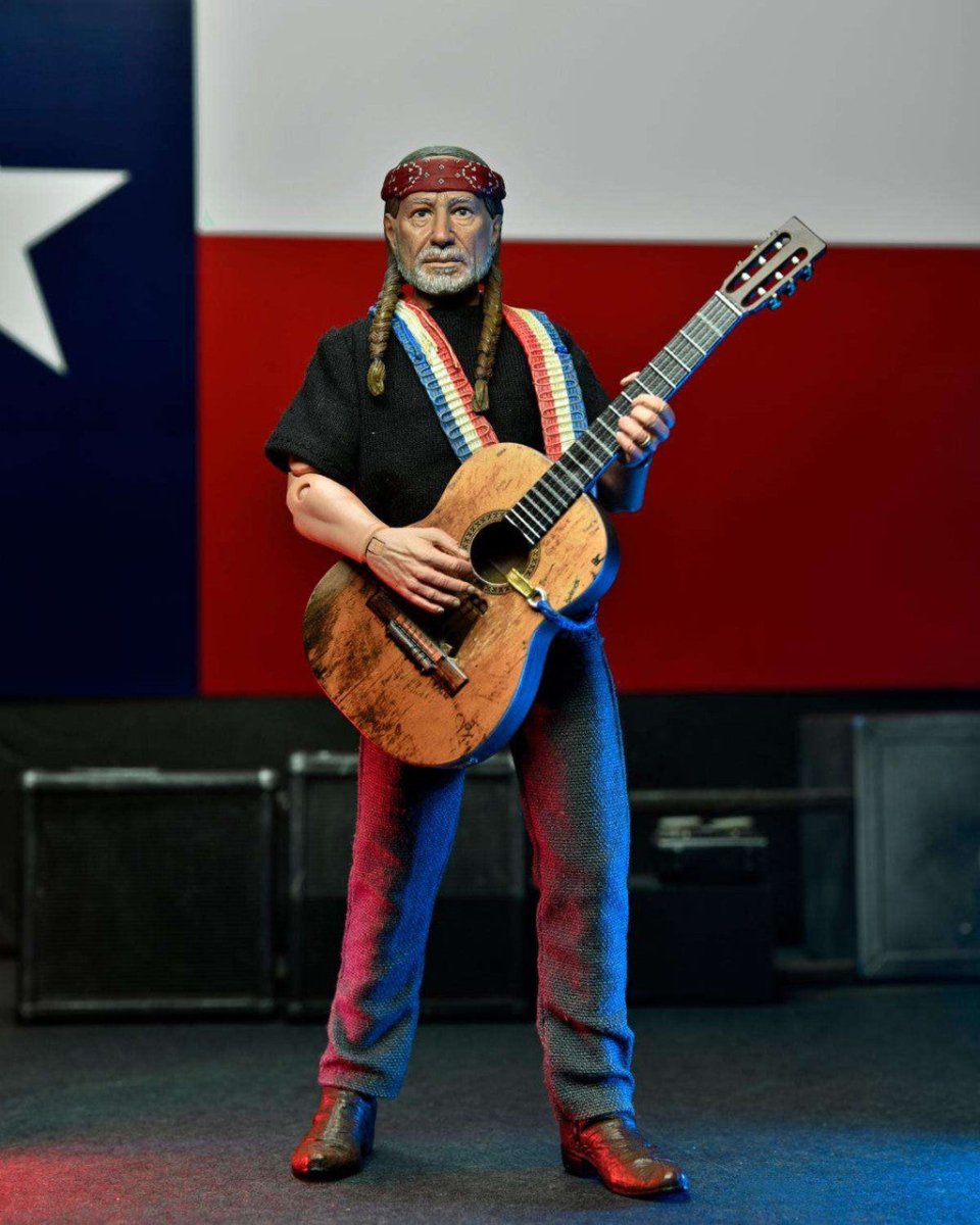 Willie Nelson - 8" Clothed Action Figure - The Last Toy Store