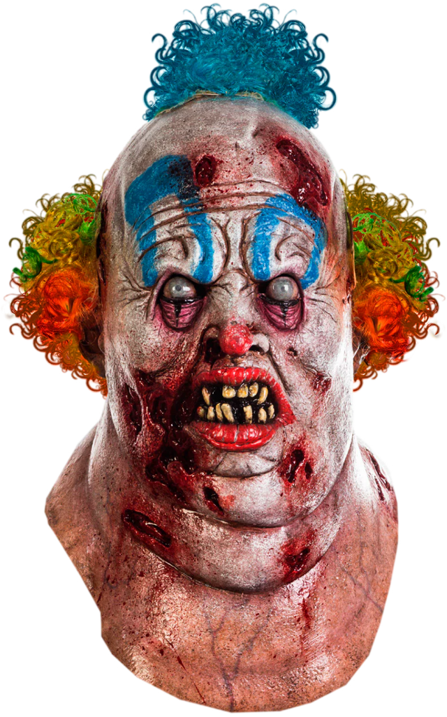 Wretched Zombie Clown - Latex Mask - Oktober Studios