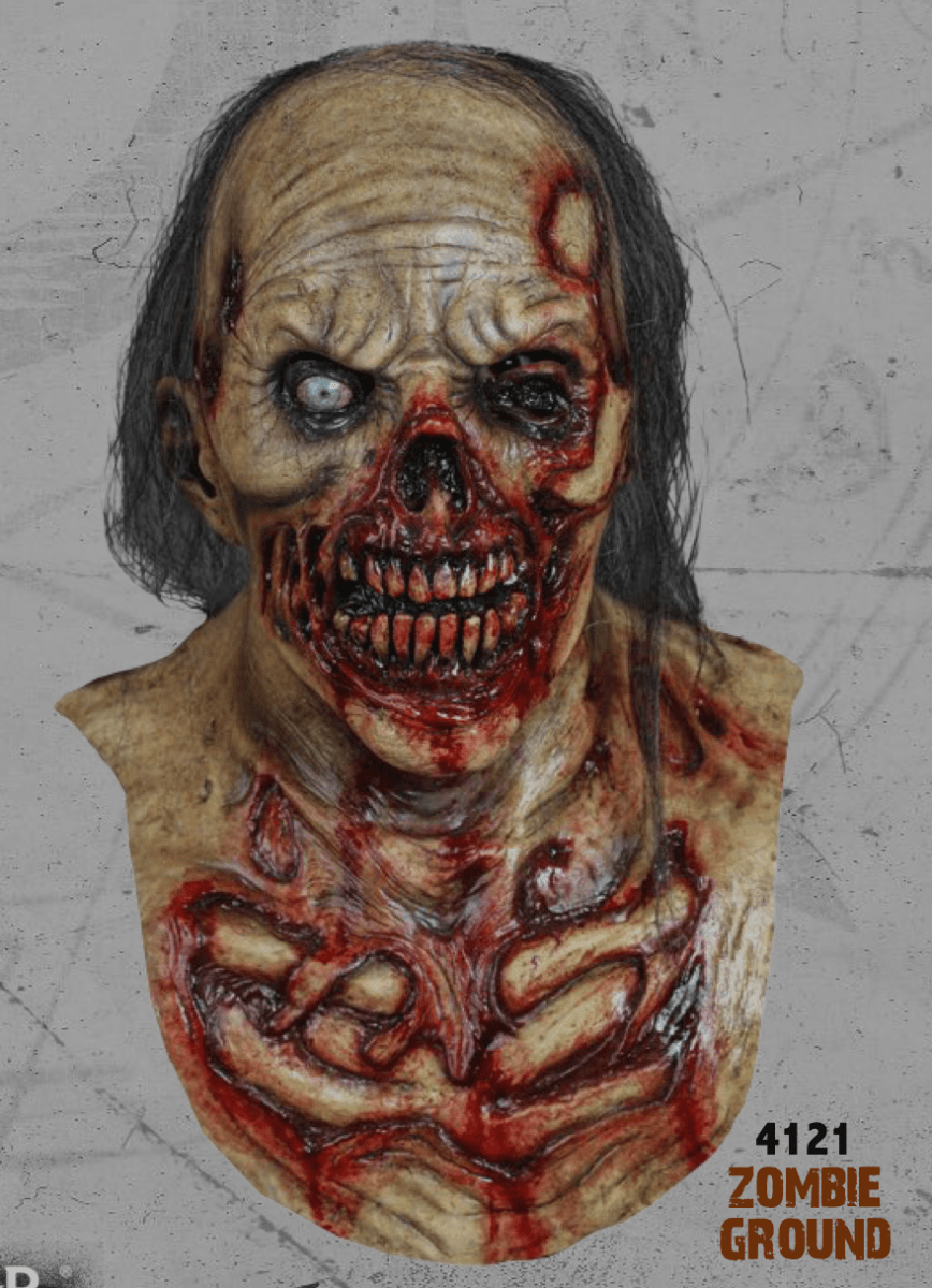 Zombie Ground - Latex Mask - Oktober Studios