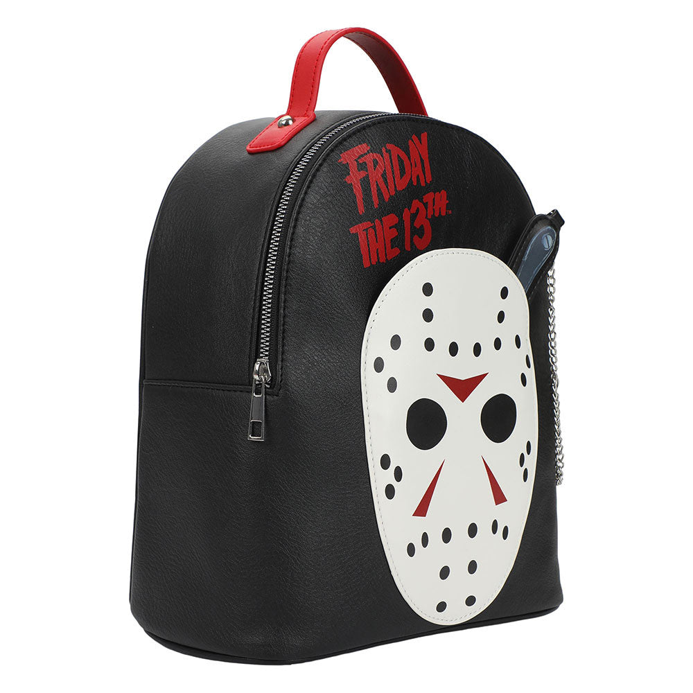 Friday the 13th - Jason Mask Mini Backpack & Knife Coin Purse