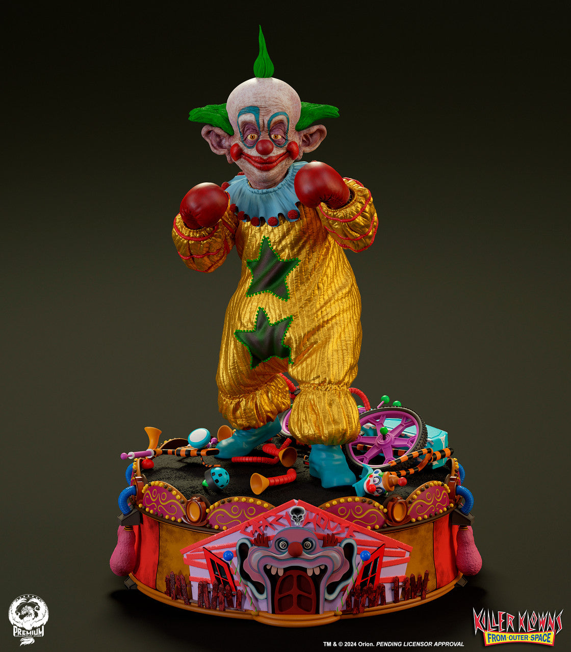 Killer Klowns from Outer Space: Shorty - Deluxe 1/4 Scale Statue