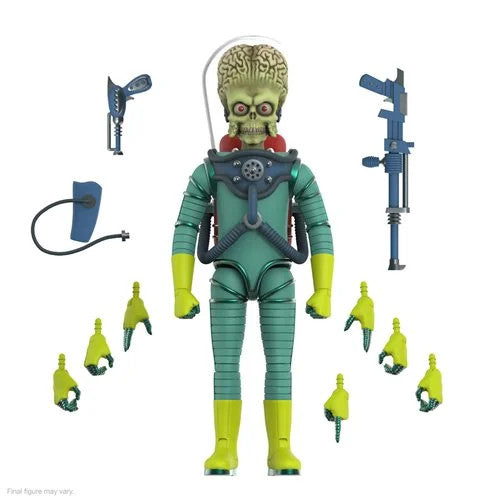 Super7 Mars Attacks ULTIMATES! Martian (Invasion Begins) - 7" Scale Figure