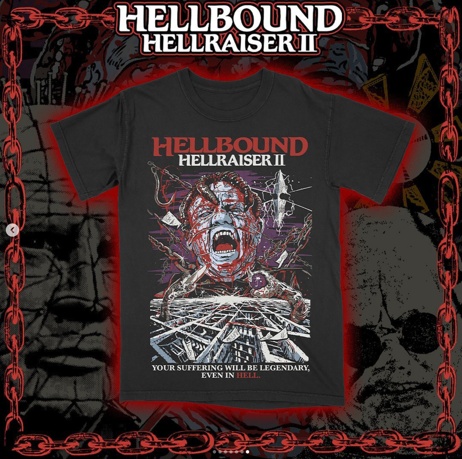 Hellbound: Hellraiser II - Tee Shirt