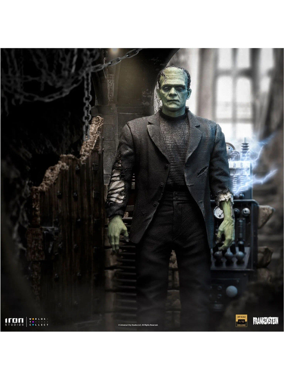 Universal Monsters: Frankenstein's Monster - Deluxe 1/10 Art Scale Statue