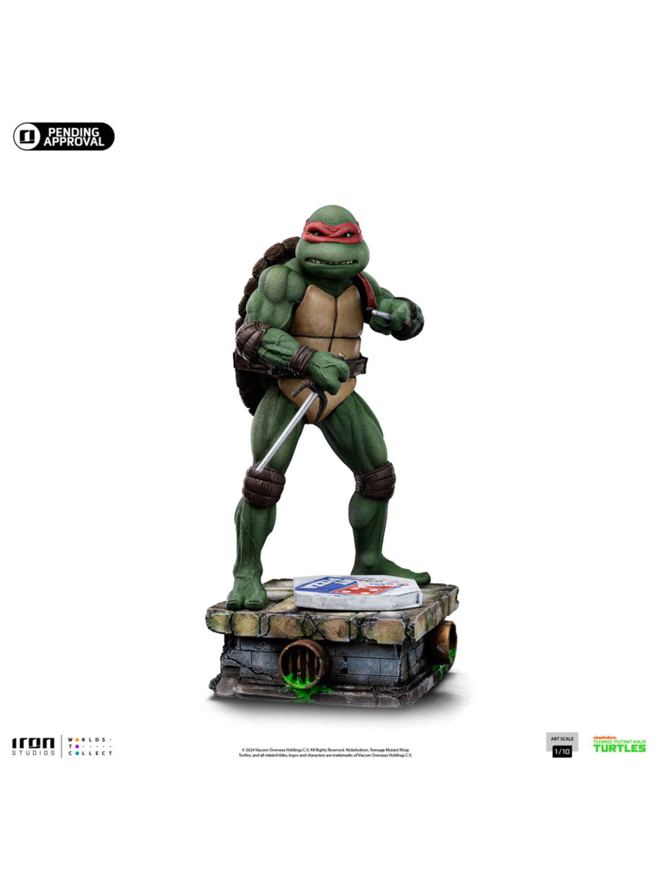 TMNT: Raphael - 1/10 Art Scale Statue