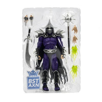 BST AXN: TMNT XL Super Shredder & Comic Set (IMPERFECT BOX) - 8" Figure