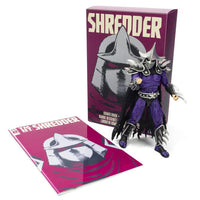 BST AXN: TMNT XL Super Shredder & Comic Set (IMPERFECT BOX) - 8" Figure