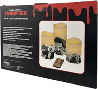 Terrifier 3: Art the Clown - 3 Piece LED Candle Set (Pre-Order)