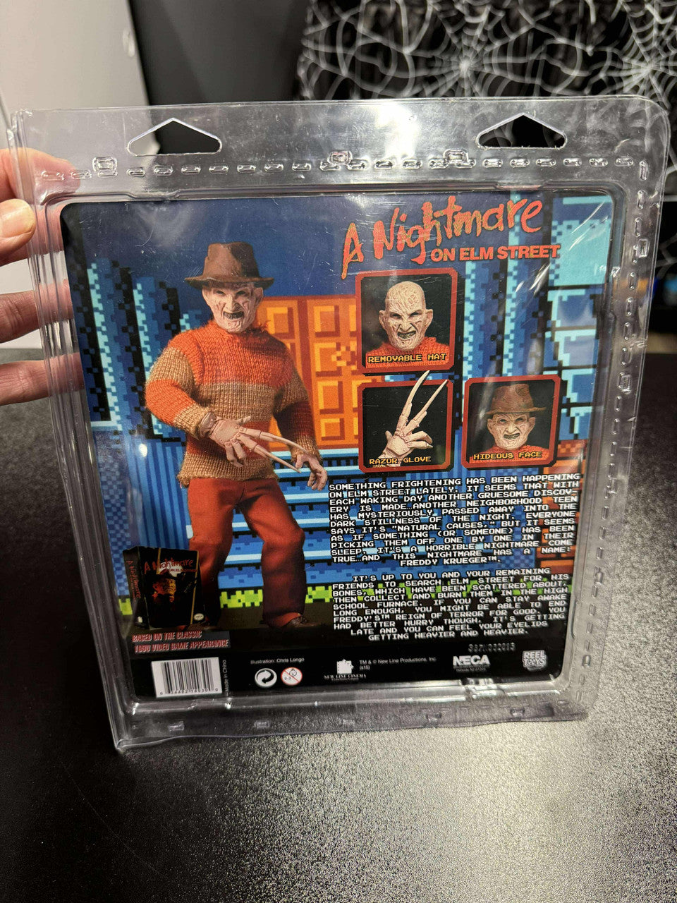 A Nightmare on Elm Street: Freddy Krueger Video Game - 8" Retro Clothed Figure