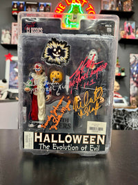 NECA Halloween (1978) Evolution of Evil 2 Pack Signed by 4