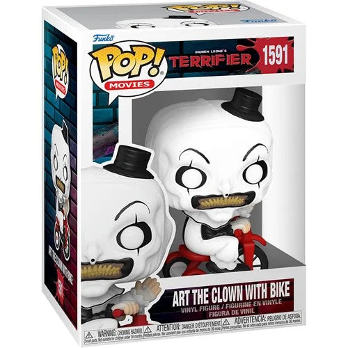 Pop! Movies: Terrifier - Art the Clown with Bike - Vinyl Figure #1591