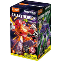 Transformers Galaxy Version 10 Transformers: The Movie 3 Sixshot - Blokees Blind Box Model Kit Case of 9