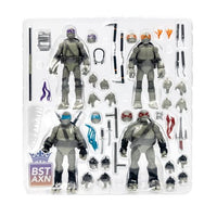 The Loyal Subjects BST AXN TMNT: IDW Comics (Black & White) Turtle 4 Pack - SDCC 2023 Exclusive