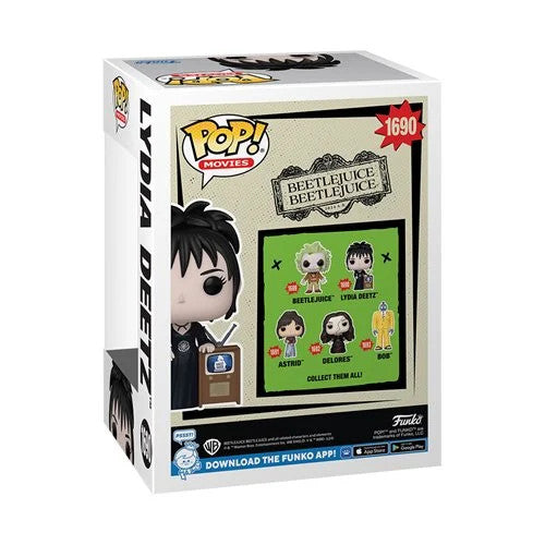 Pop! Movies: Beetlejuice 2 - Lydia Deetz with TV - Vinyl Figure #1690