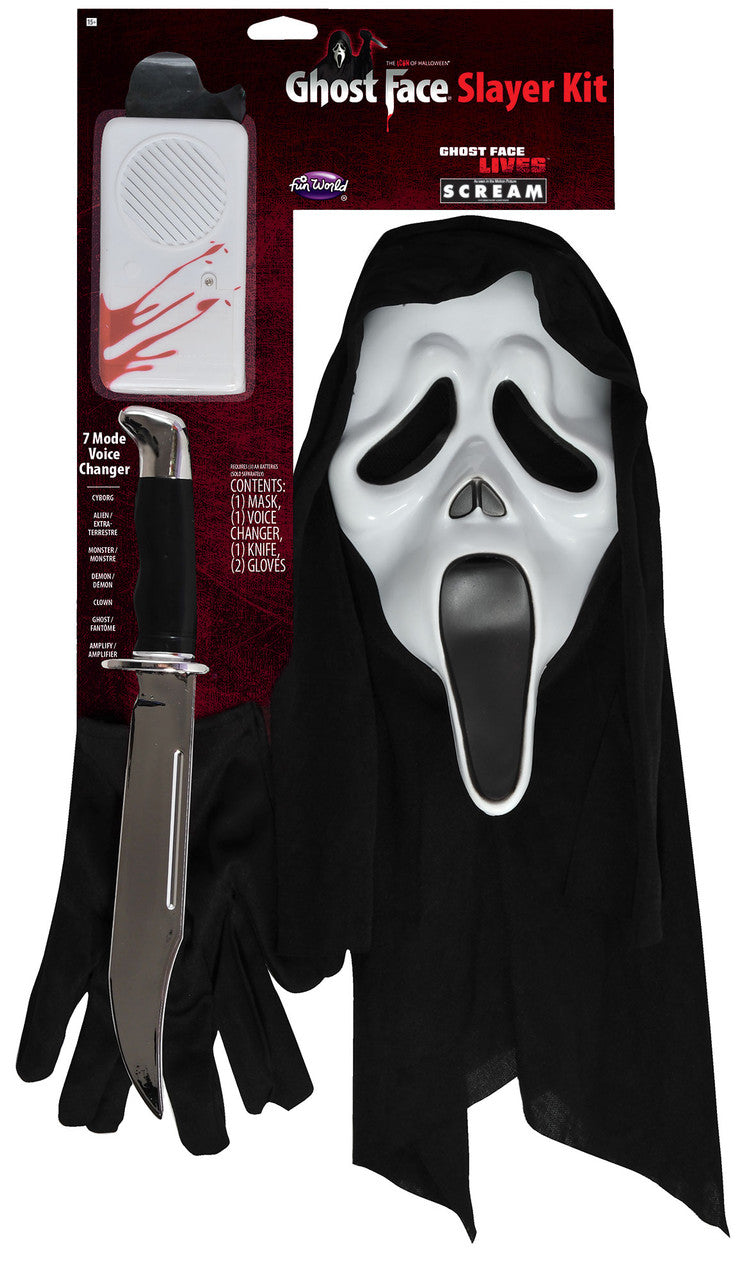 Ghost Face® Slayer Kit with Voice Changer