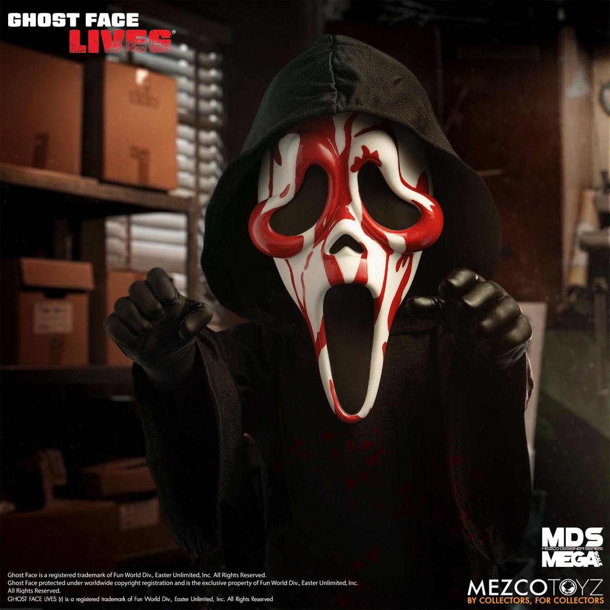 Ghost Face: Bloody Version - 15" MDS Mega Scale Doll