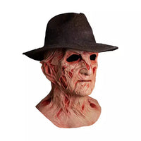 Trick or Treat Studios A Nightmare on Elm Street 4: The Dream Master - Deluxe Freddy Krueger Mask with Fedora