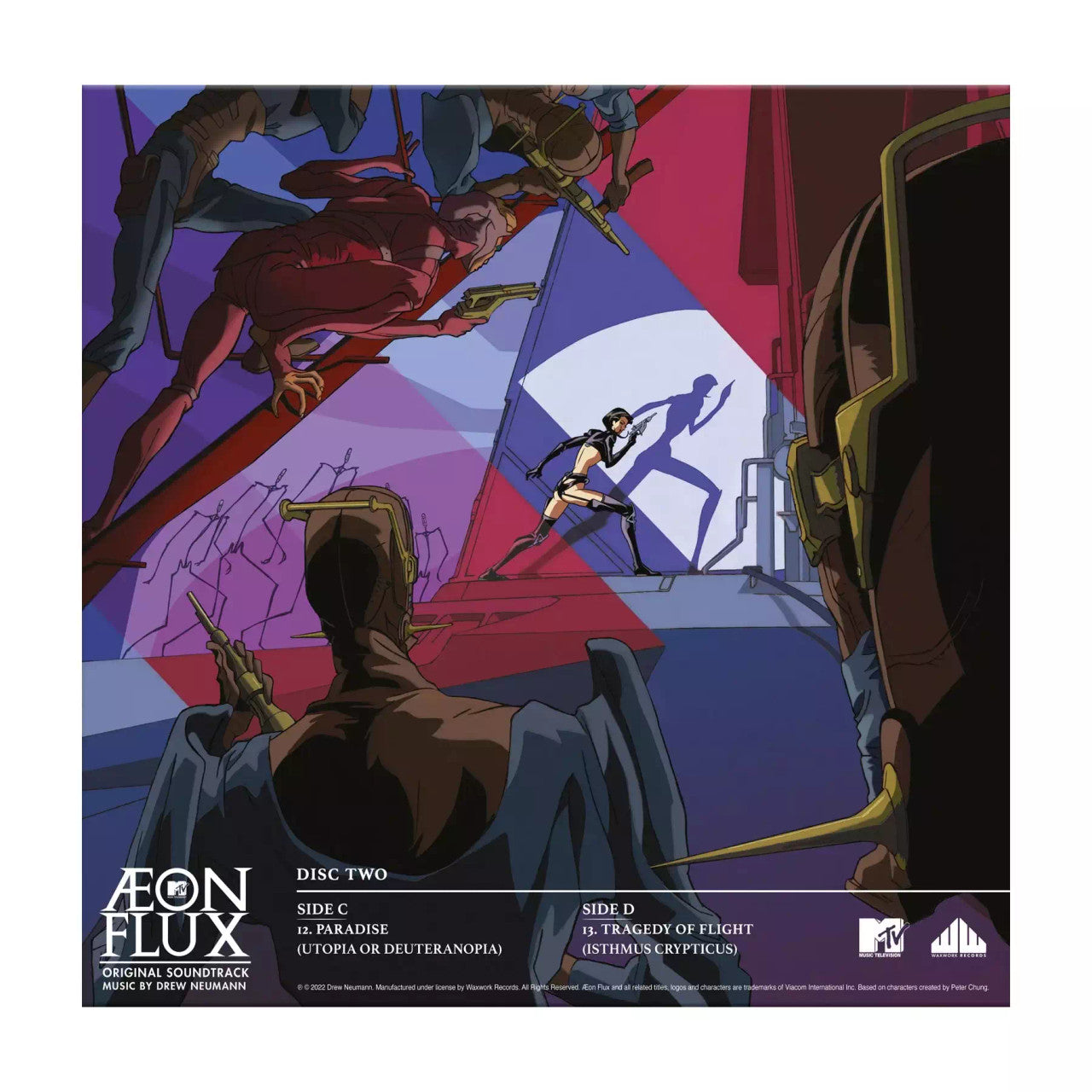 Waxwork Records ÆON FLUX Original Series - Vinyl Record Box Set