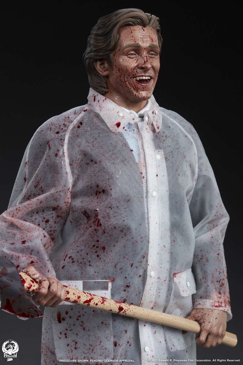 PCS Collectibles American Psycho: Patrick Bateman (Bloody Version) - 1:4 Scale Statue