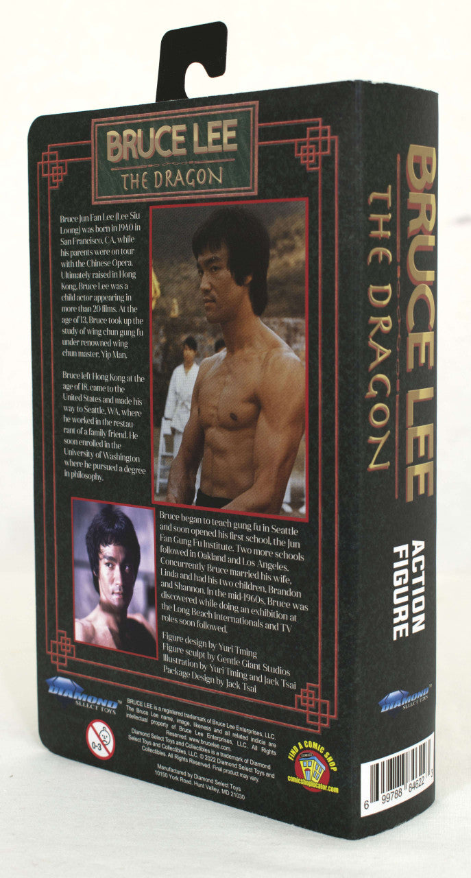 Diamond Select Toys BRUCE LEE VHS ACTION FIGURE SDCC 2022