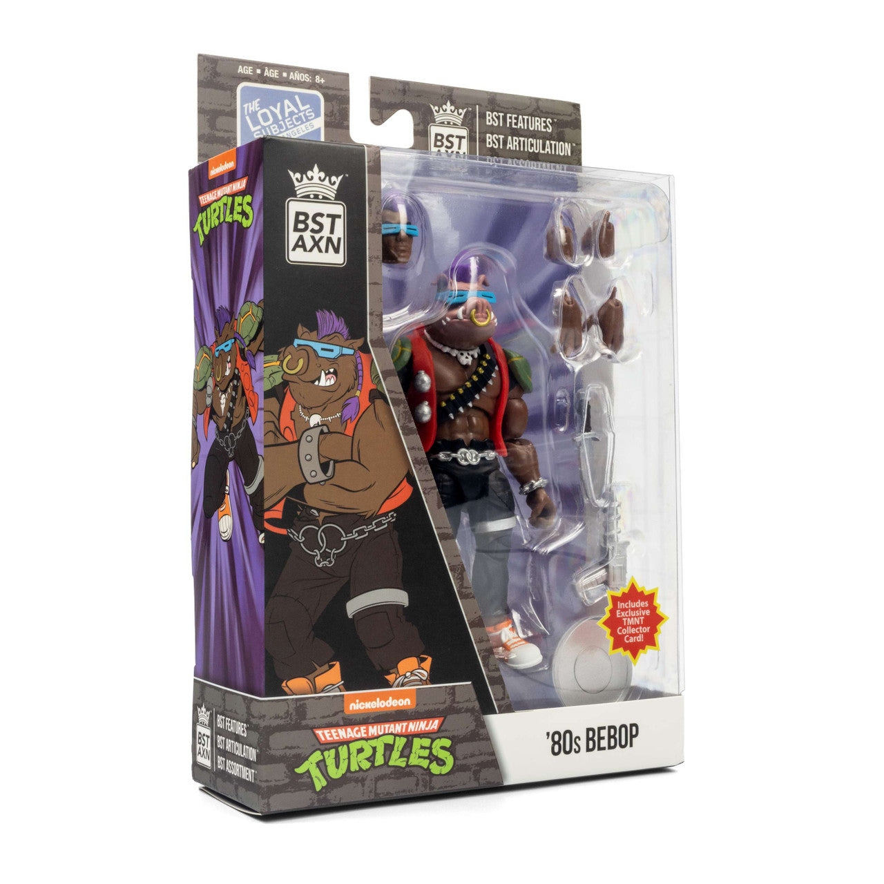 The Loyal Subjects BST AXN TMNT 80's Bebop 5" Action Figure