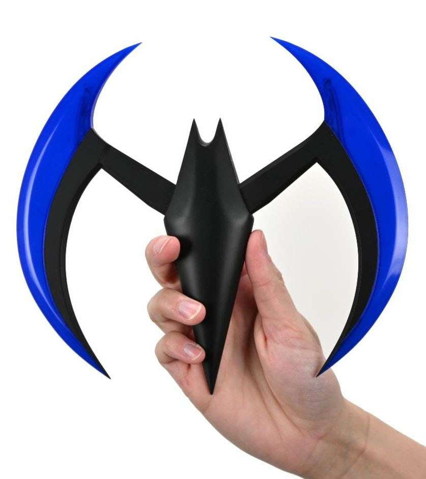 NECA Batman Beyond: Batarang (Blue with Lights) - Prop Replica