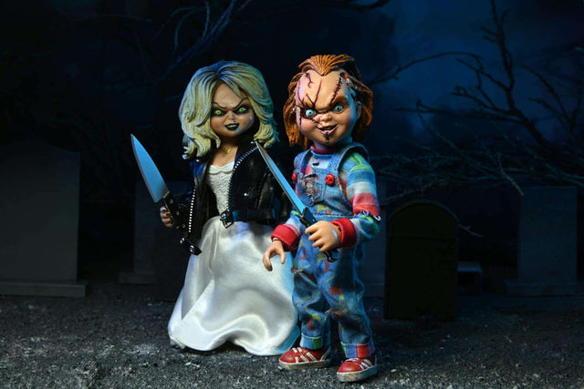 NECA Bride of Chucky - Chucky & Tiffany - 8" Scale Clothed Figure (2-Pack)