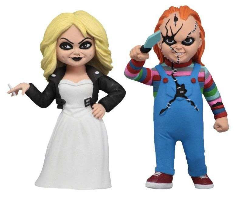 NECA Bride of Chucky : Chucky & Tiffany - Toony Terrors - 2 Pack - 6” Scale Action Figures