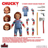 Mezco Toyz Child's Play: Chucky - 5 Points Deluxe Figure Set