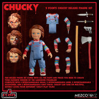 Mezco Toyz Child's Play: Chucky - 5 Points Deluxe Figure Set