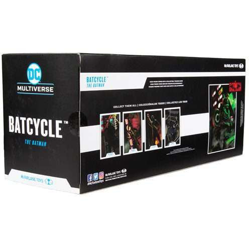 McFarlane Toys DC The Batman Movie Batcycle Vehicle