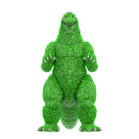 (Pre-Order) Godzilla 2002: Toho Super Kaiju - 5.5" Color Shock Clear Green Glitter With Metallic Figure