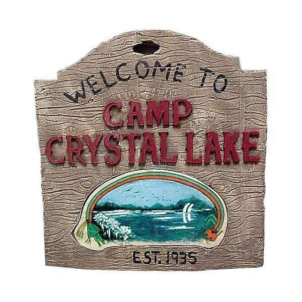 Rubies Friday the 13th Camp Crystal Lake Sign