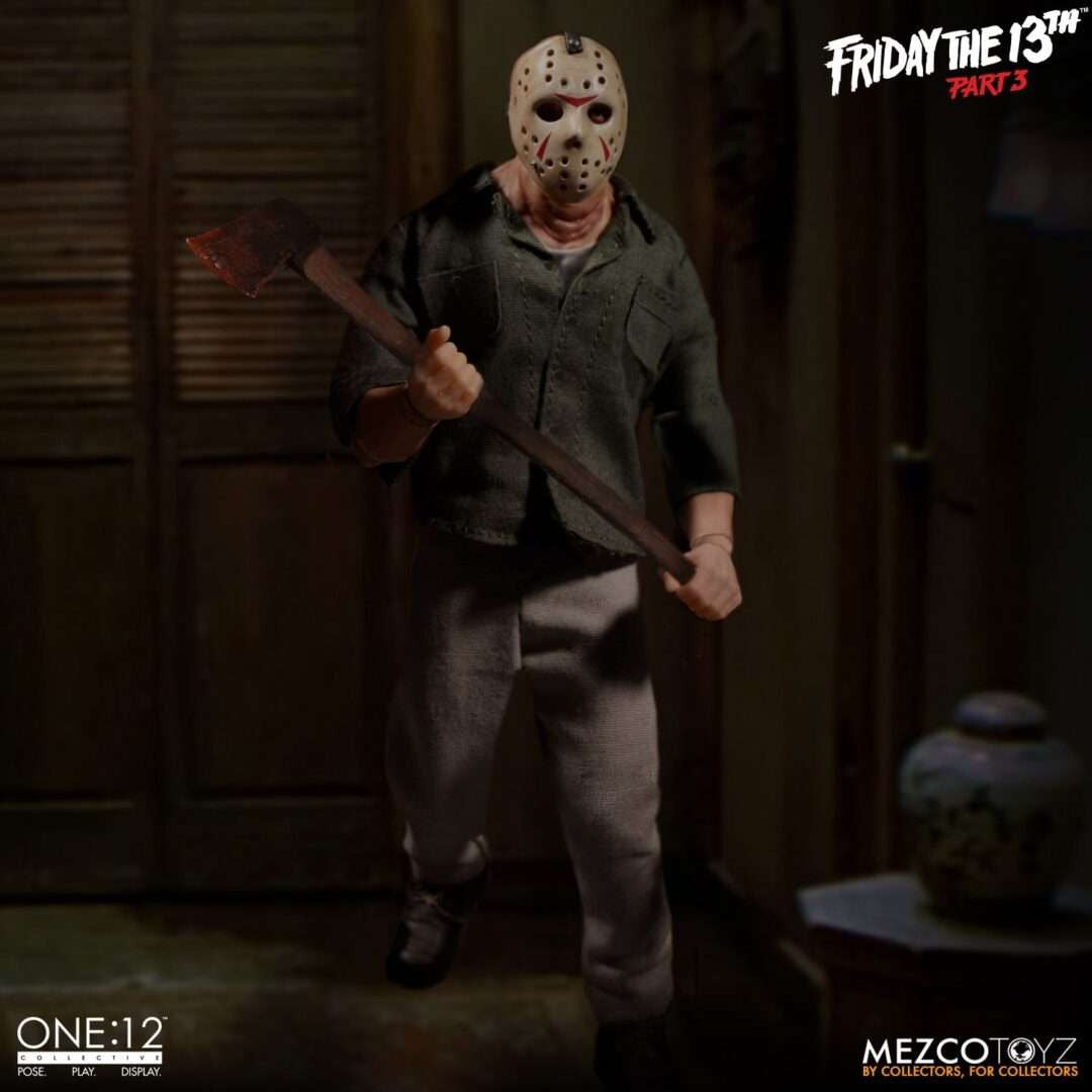 Mezco Toyz Friday the 13th Part 3 Jason Voorhees - One:12 Collective Action Figure