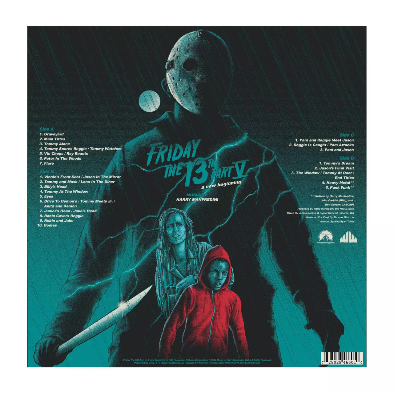 Waxwork Records Friday the 13th Part V: A New Beginning - Vinyl Record