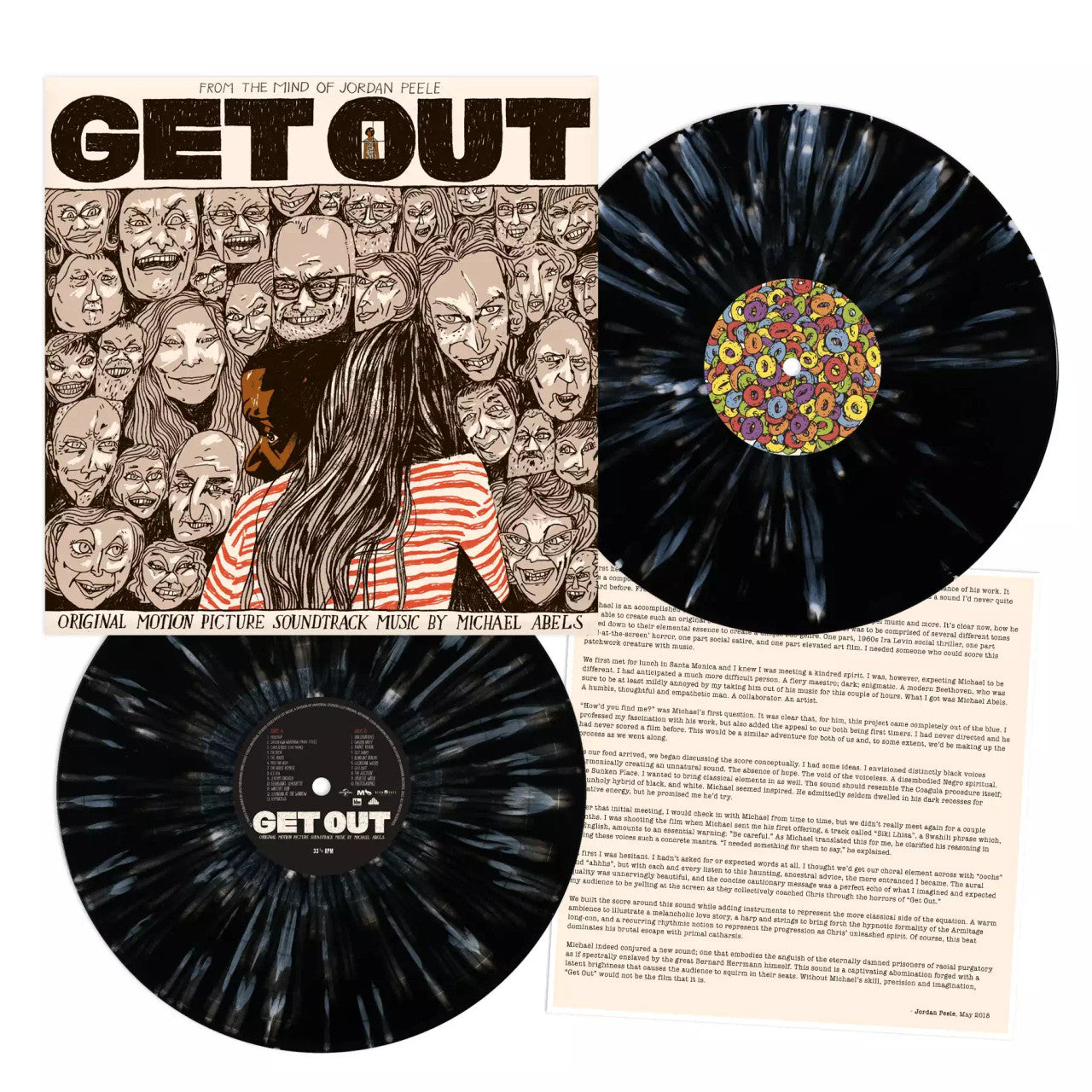 Waxwork Records GET OUT - Vinyl Record