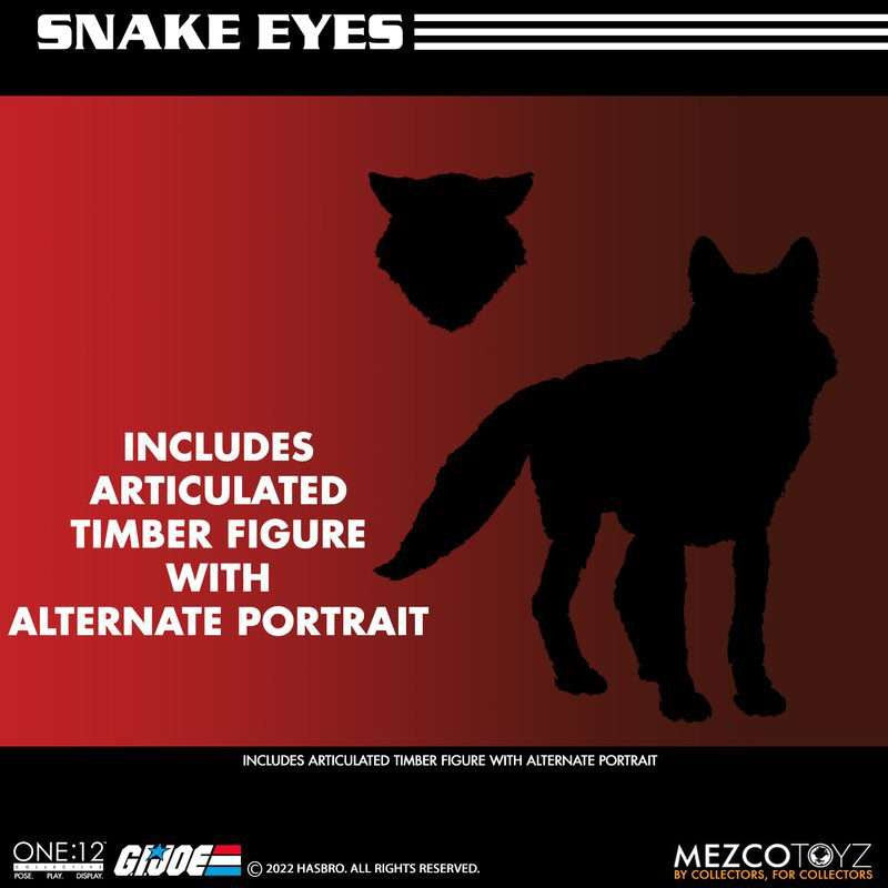 Mezco Toyz G.I. Joe: Snake Eyes One:12 Collective Deluxe Edition