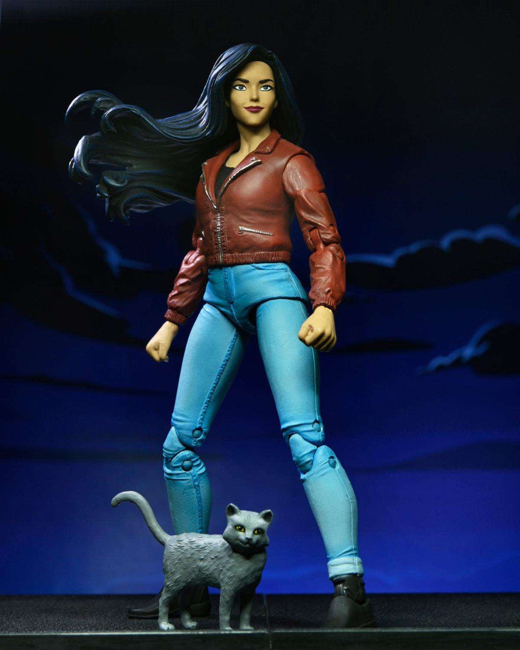 NECA Gargoyles: Ultimate Elisa Maza (w/ closed Brooklyn wings) - 7" Scale Action Figure