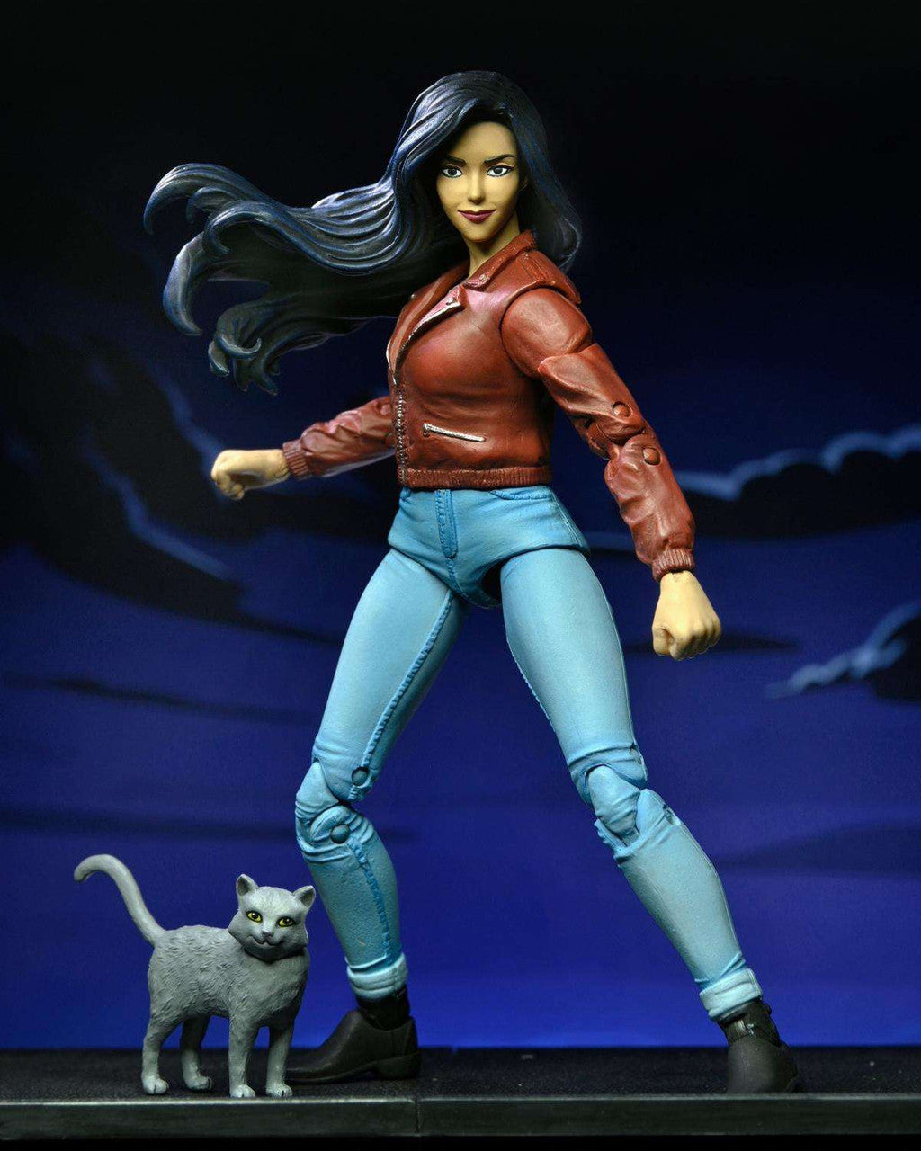 NECA Gargoyles: Ultimate Elisa Maza (w/ closed Brooklyn wings) - 7" Scale Action Figure