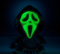 Kidrobot Ghost Face - Glow in the Dark - 8" Roto Phunny Plush