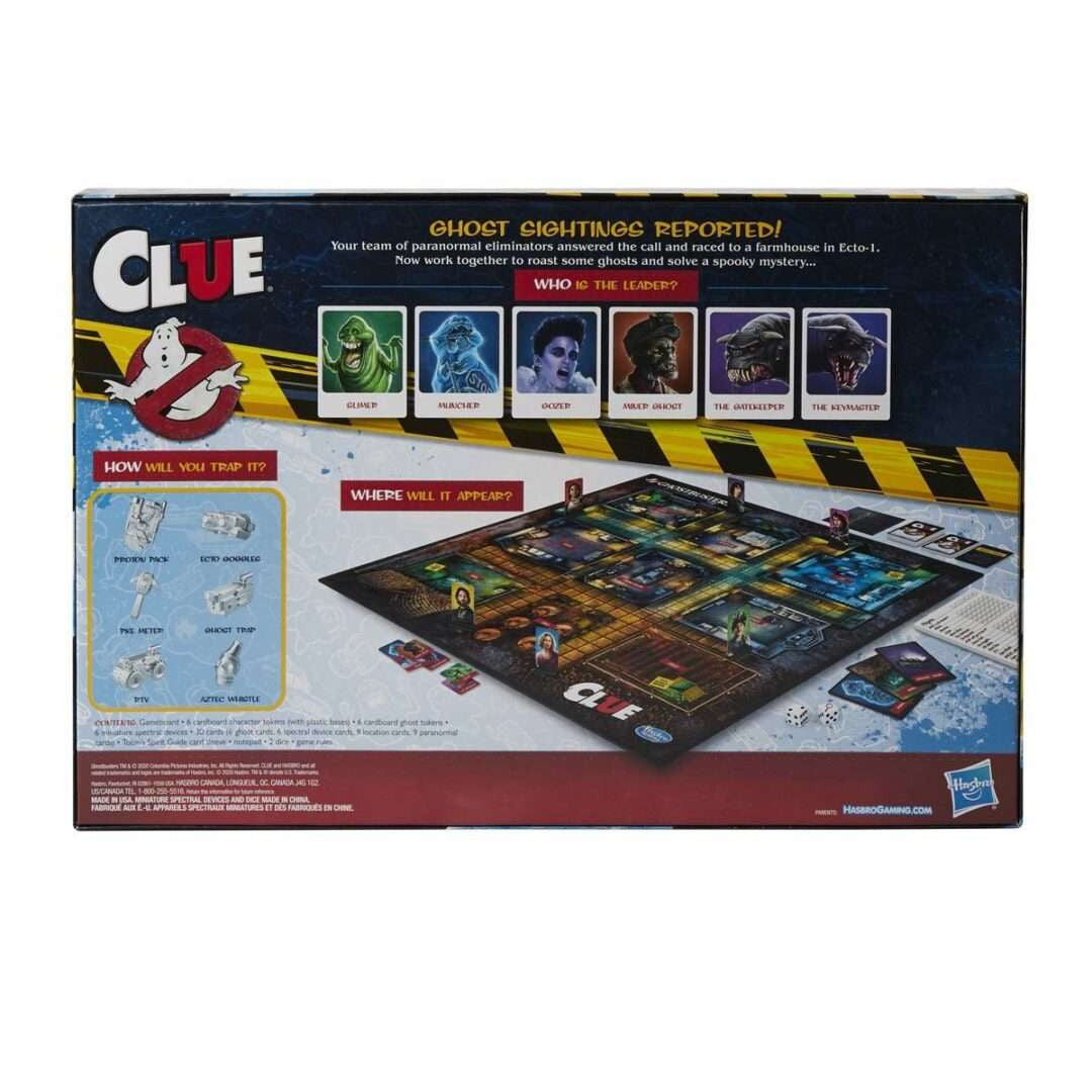 Hasbro Ghostbusters Edition Clue Game