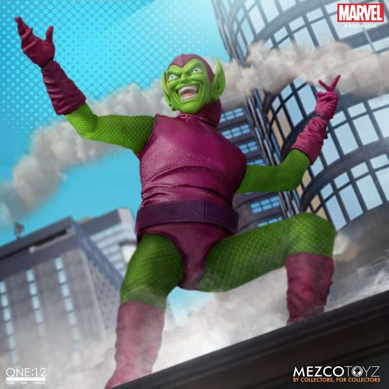 Mezco Toyz Green Goblin - One:12 Collective Action Figure - Deluxe Edition