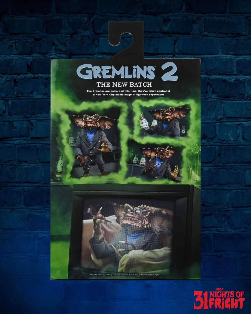 NECA Gremlins 2: Ultimate Brain - 7" Scale Action Figure