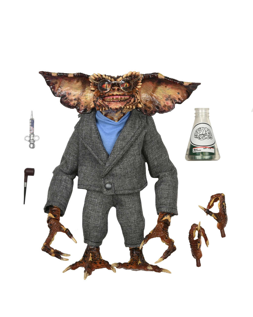 NECA Gremlins 2: Ultimate Brain - 7" Scale Action Figure