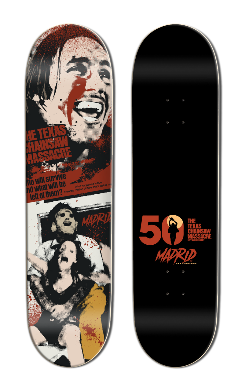 The Texas Chainsaw Massacre (1974) - Hitcher Skate Deck