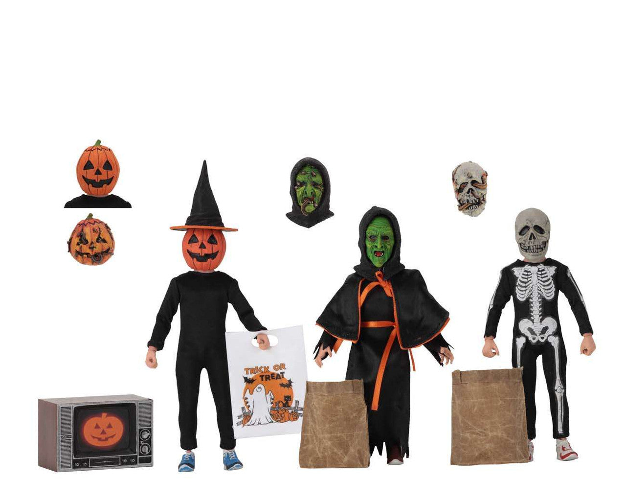 NECA Halloween III: Season of the Witch (3 - Pack) 8" Clothed Action Figures