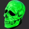 Trick or Treat Studios Halloween III: Season of the Witch - Glow in the Dark Skull Mask