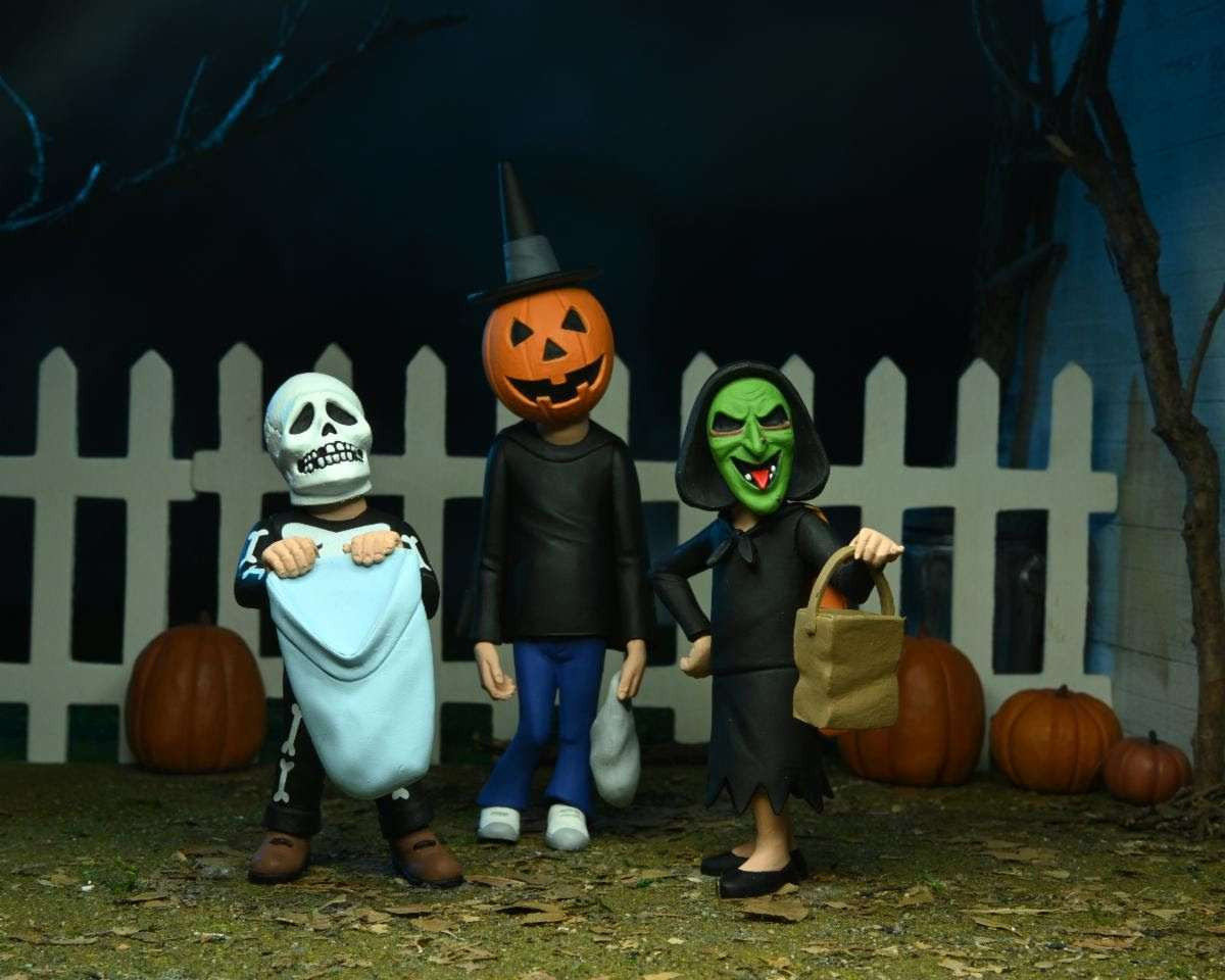 NECA Halloween III: Season of the Witch Trick or Treaters (3-Pack) Toony Terrors - 6" Scale Action Figures