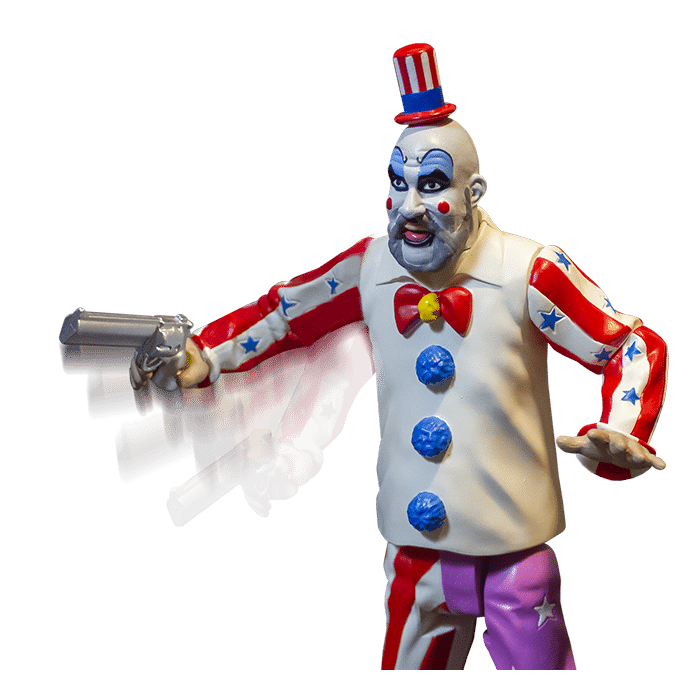 Trick or Treat Studios House of 1000 Corpses - Finger Lickin' Pistol Whippin' Captain Spaulding Action Figure